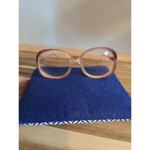 Vintage‎ DIANE VON FURSTENBERG  Swept Away Oversized Eyeglasses Frames France